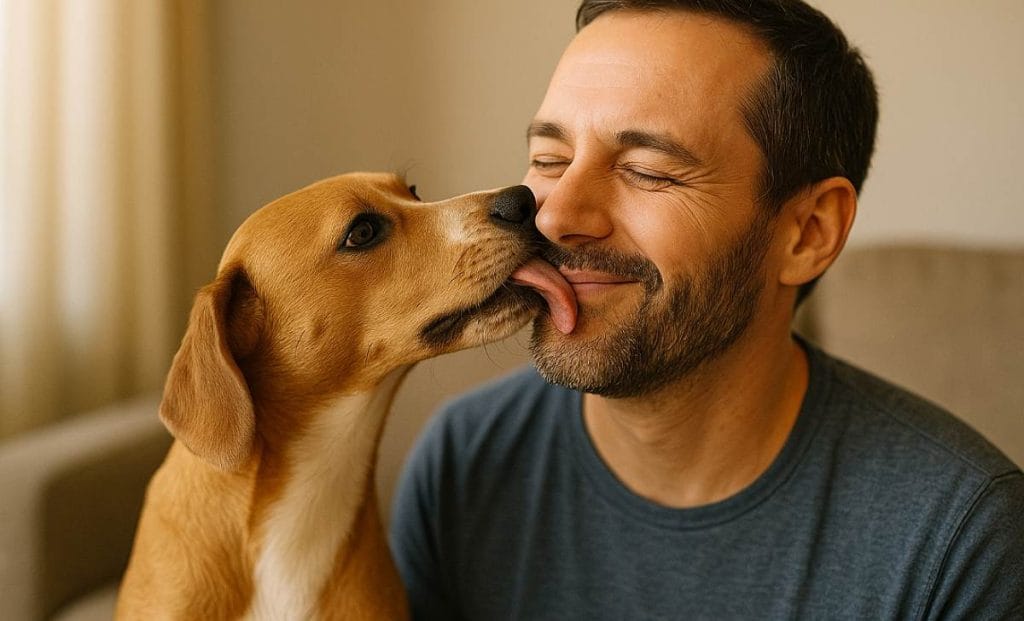 15 Things Your Dog Is Really Saying When It Licks You